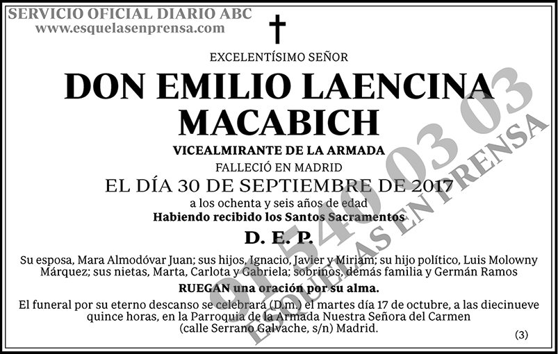 Emilio Laencina Macabich